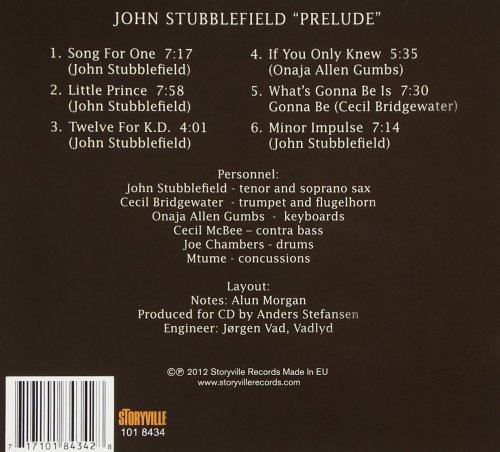 John Stubblefield - Prelude (1976/2012)