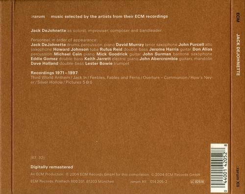 Jack DeJohnette - Selected Recordings:Rarum XII (2004)