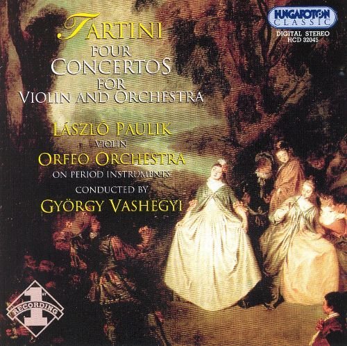 Laszlo Paulik, Orfeo Orchestra - Giuseppe Tartini: Four Concertos For Violin And Orchestra (2002)