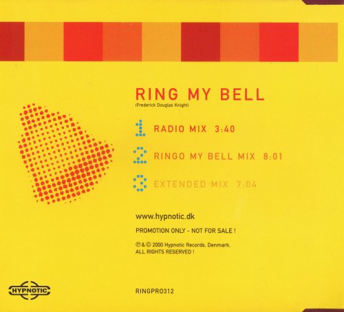 Anita Ward Vs. Ringo Brothers - Ring My Bell (The Final Mixes) (2000)