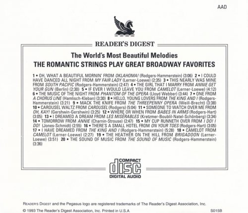 The Romantic Strings - Great Broadway Favorites (1993)