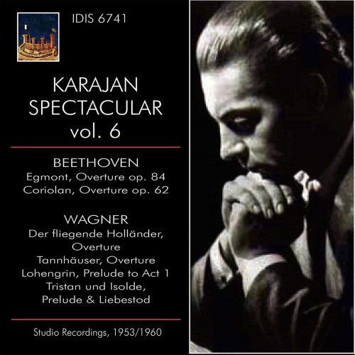 Herbert von Karajan - KARAJAN SPECTACLAR VOL VI BEETHOVEN & WAGNER Studio Recordings 1953 - 1960 (2020)