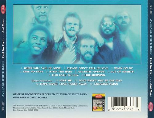 Average White Band - Feel No Fret ...And More (1994)
