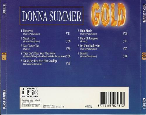 Donna Summer - Gold (1995)