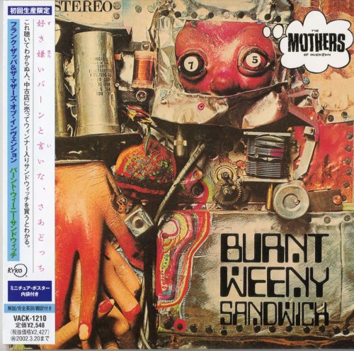 Frank Zappa & The Mothers Of Invention - Burnt Weeny Sandwich (1970) [2001 FZ Papersleeve Edition] CD-Rip