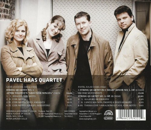 Pavel Haas Quartet - Janáček: String Quartet No. 1, Haas: String Quartets Nos. 1 & 3 (2007)