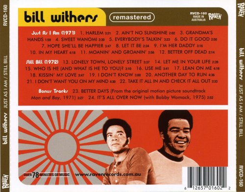 Bill Withers - Just as I Am / Still Bill (2003)