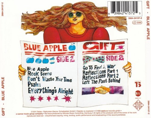 Gift - Blue Apple (Reissue, Remastered) (1974/1998)