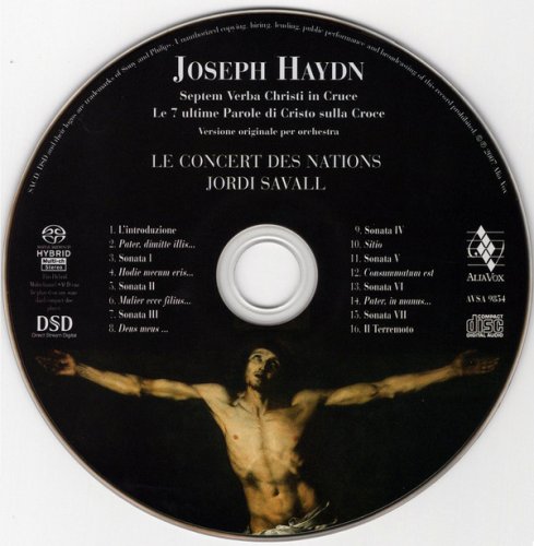 Le Concert des Nations, Jordi Savall - Haydn: Septem Verba Christi in Cruce (Orchestral Version) (2007) [SACD]