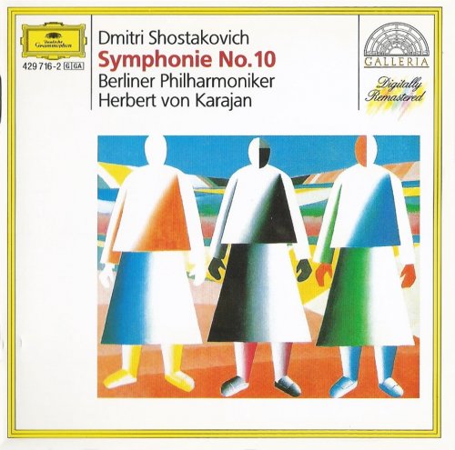 Berliner Philharmoniker, Herbert von Karajan - Shostakovich: Symphony No. 10 (1990) CD-Rip