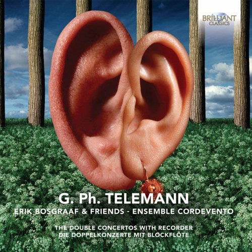 Erik Bosgraaf - Telemann: The Double Concertos with Recorder (2016) [Hi-Res]