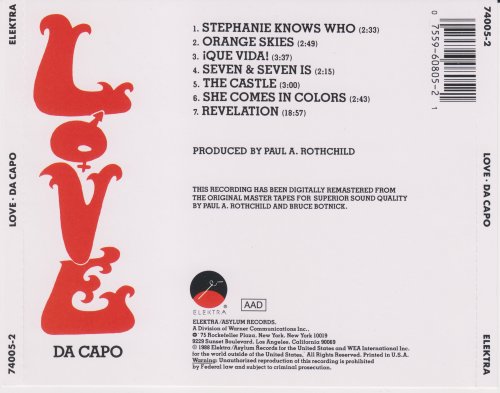 Love - Da Capo (1988)