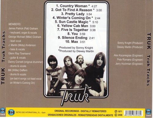Truk - Truk Tracks (Reissue, Remastered) (1971/2008)