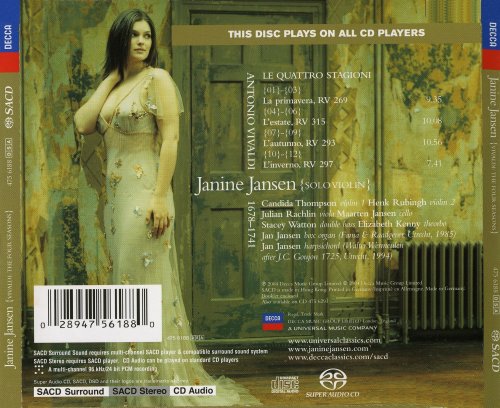 Janine Jansen - Vivaldi: The Four Seasons (2004) [SACD]