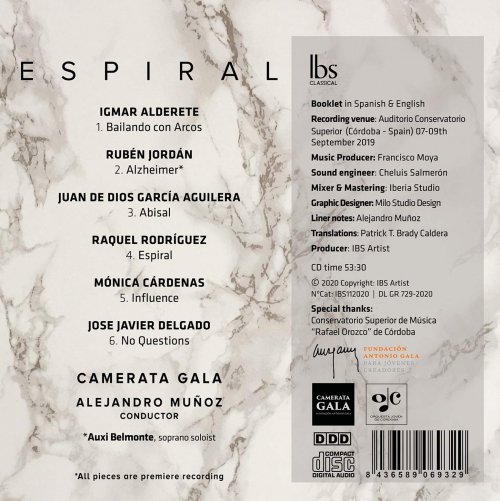 Camerata Gala & Alejandro Muñoz - Espiral (2020) [Hi-Res]