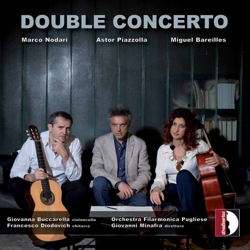 Giovanni Minafra, Orchestra Filarmonica Pugliese, Francesco Diodovich, Giovanna Buccarella - Nodari, Piazzolla & Bareilles: Double Concertos (2020)