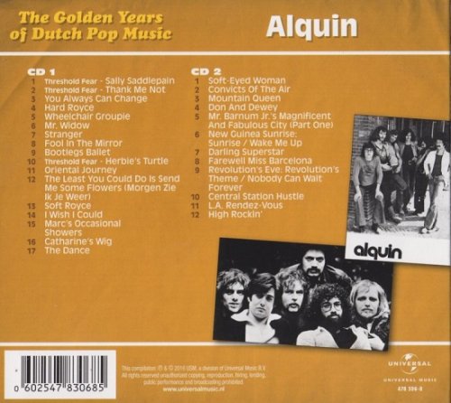 Alquin - The Golden Years Of Dutch Pop Music (A&B Sides And More 1971-1976) (2016)