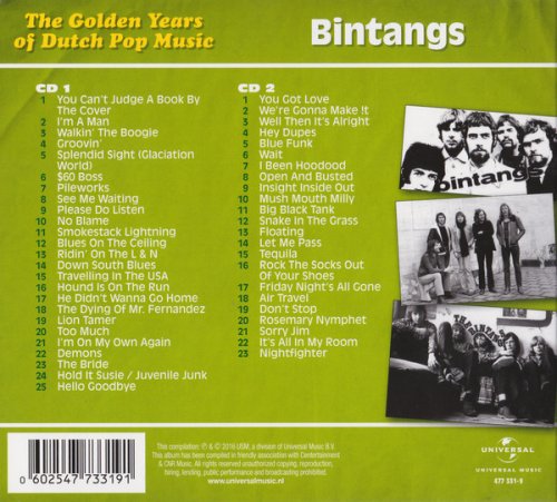 Bintangs - The Golden Years Of Dutch Pop Music (A&B Sides 1965-1982) (2016)