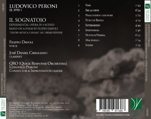 Filippo Davoli, Ludovico Peroni, Quick Response Orchestra - Ludovico Peroni: Il Sognatoio, Experimental Opera in 9 scenes (2020)