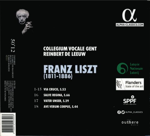 Collegium Vocale Gent & Reinbert de Leeuw - Liszt: Via Crucis (2019) CD-Rip