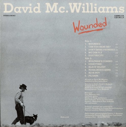 David McWilliams - Wounded (1981) Lossless