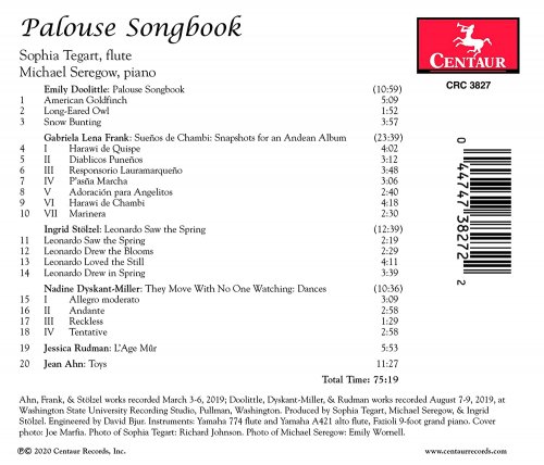 Sophia Tegart - Palouse Songbook (2020)