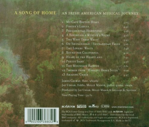 James Galway, Jay Ungar & Molly Mason - A Song Of Home. An American Musical Journey (2002)