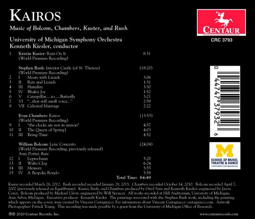University Of Michigan Symphony Orchestra - Kairos (2020)