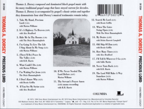 VA - Precious Lord: New Recordings Of The Great Gospel Songs Of Thomas A. Dorsey (1994)