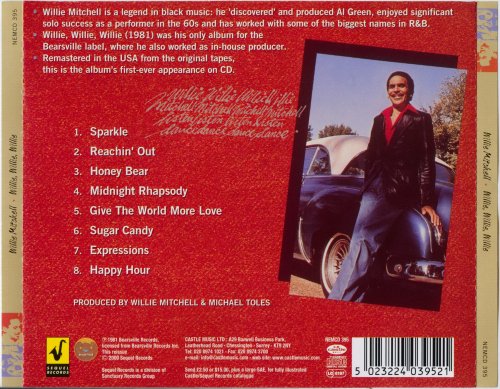 Willie Mitchell - Willie Willie Willie (1981) [2000] CD-Rip