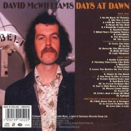 David McWilliams - Days at Dawn (1972-74/2002) Lossless