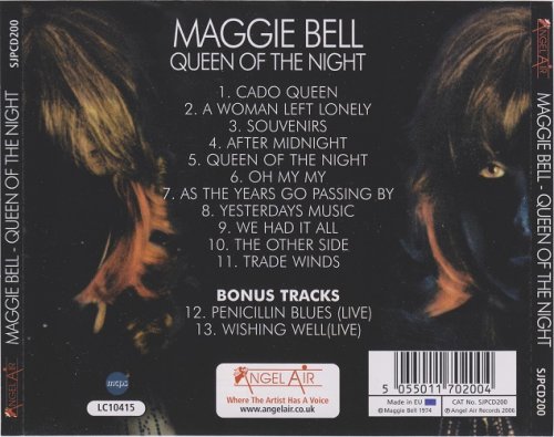 Maggie Bell - Queen Of The Night (1974/2006) CD-Rip