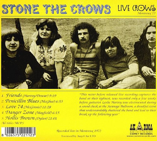 Stone The Crows - Live at Montreux 1972 (2002)