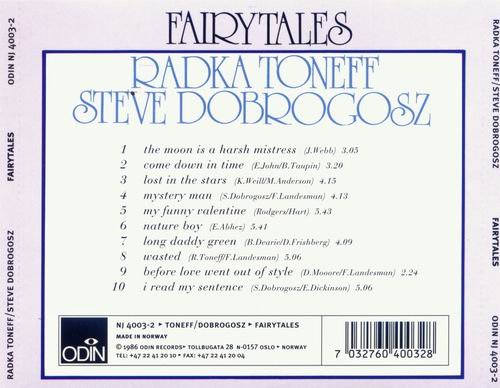 Radka Toneff & Steve Dobrogosz - Fairytales (1982) CD Rip