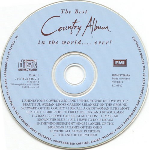 VA - The Best Country Album in the World.... Ever! (1996)