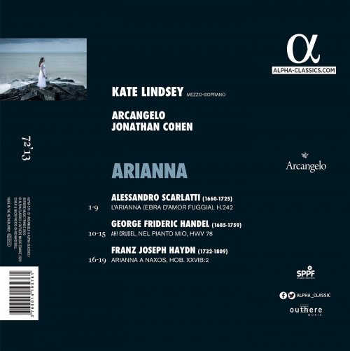 Kate Lindsey, Arcangelo, Jonathan Cohen - Arianna (2020) CD-Rip