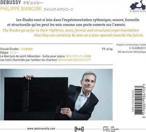 Philippe Bianconi - Debussy: Etudes, Martyre de saint Sébastien (2020) [Hi-Res]