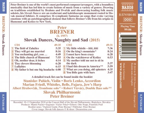 Slovak Philharmonic Orchestra & Peter Breiner - Peter Breiner: Slovak Dances, Naughty & Sad (2020) [Hi-Res]