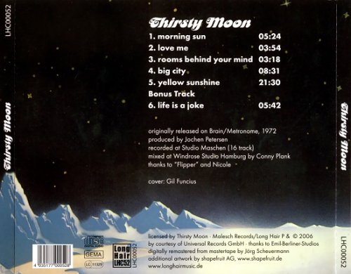Thirsty Moon - Thirsty Moon (Reissue) (1972/2006)