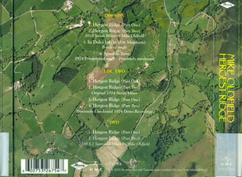 Mike Oldfield - Hergest Ridge (2010, Remastered Deluxe Edition)