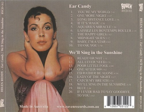 Helen Reddy - Ear Candy / We'll Sing In The Sunshine (2010) CD-Rip