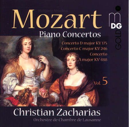 Christian Zacharias, Orchestre de Chambre de Lausann - Mozart: Piano Concertos Vol 5 (2009) [SACD]