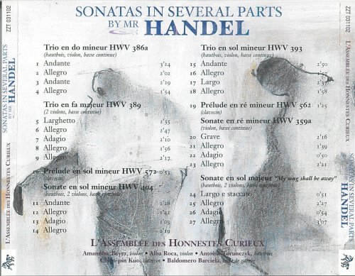 L'Assemblee des Honnestes Curieux - Sonatas in Several Parts by Mr. Handel (2003)