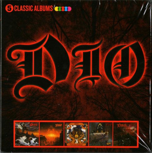 Dio - 5 Classic Albums (5 CD Box set) (2017)