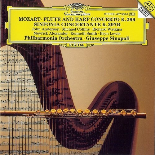 Philharmonia Orchestra of London, Guiseppe Sinopoli - Mozart - Flute and Harp Concerto, Sinfonia Concertante (1993)