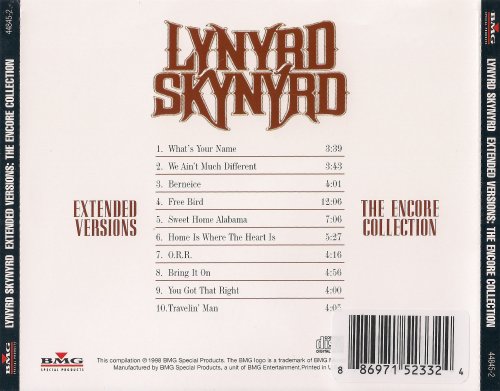 Lynyrd Skynyrd - Extended Versions-The Encore Collection (1998)