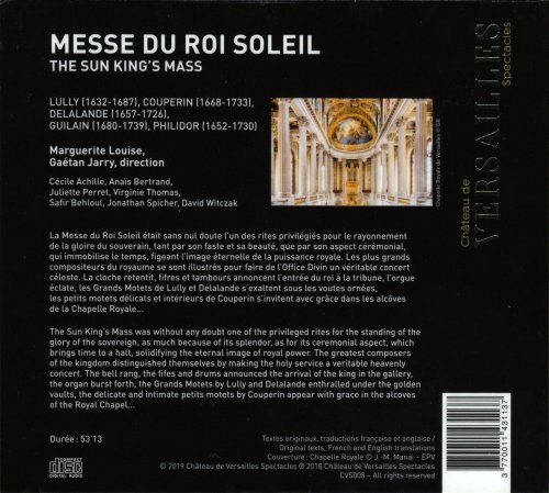 Marguerite Louise & Gaétan Jarry - Messe du Roi Soleil (2019) CD-Rip