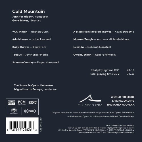 Santa Fe Opera Orchestra & Miguel Harth-Bedoya - Higdon: Cold Mountain (2016) [Hi-Res]