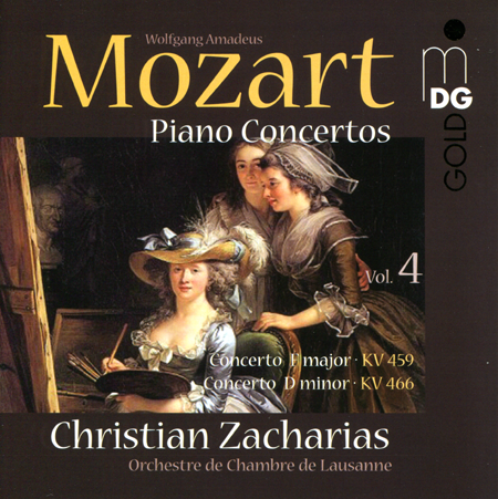 Christian Zacharias, Orchestre de Chambre de Lausann - Mozart : Piano Concertos Vol 4 (2009) [SACD]