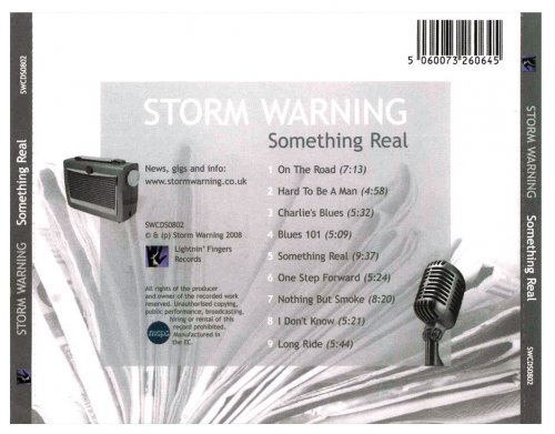 Storm Warning - Something Real (2008)